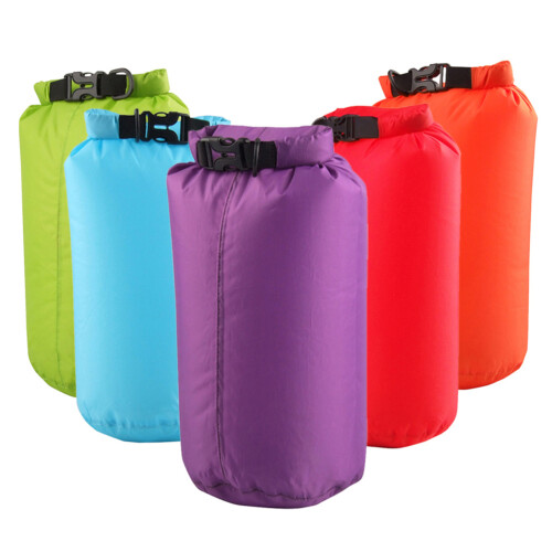 bolsa 8 l impermeable para kayak playa rafting camping verde