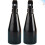 2Pzs Negro 250Ml Botella Spray Plástica Multifuncional Recargable 7