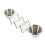 Home Taco Holder Piatto Acciaio Raffreddamento Scolo 4