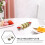 Home Taco Holder Piatto Acciaio Raffreddamento Scolo 11