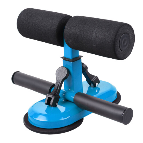 dubbele bar sit-up hulpmiddel met zuignap buiktrainer thuis ( )
