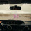 2 unids acessórios carro com pingente cristal rosa para 6