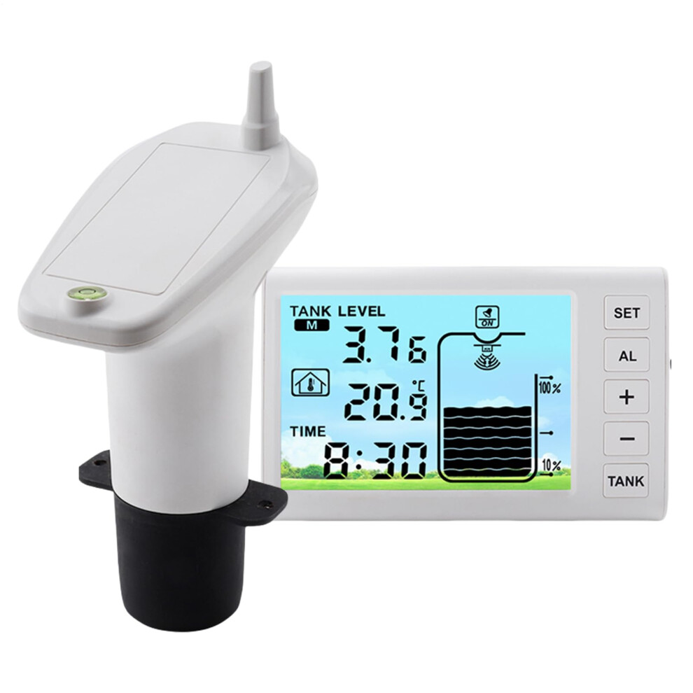 Water Meter Display Ultrasonic Liquid Depth Gauge, Multifunctional Precision Depth Gauge For Accurate Measurements 9393856525201