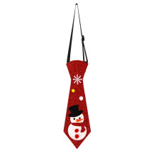 Felt Christmas Ties Santa Snowman Elk Adjustable Elastic-T4