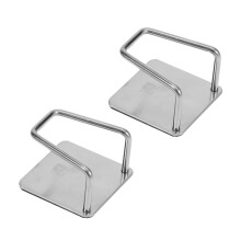 2Stk Abtropfgitter Mit Haken Lochfreies Regal