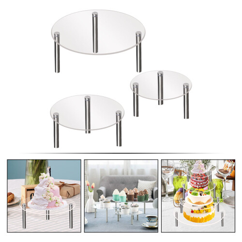3Stk Displayständer Cupcakeheber Dessertpräsentation Ablage 2