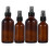 4 Unidades Botella Spray Vidrio Para Perfume Y Cuidado 8