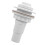 2Pcs Easy Install Swimming Pool Return Jet with Massage Function White 1