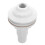 2Pcs Easy Install Swimming Pool Return Jet with Massage Function White 2