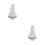 2Pcs Easy Install Swimming Pool Return Jet with Massage Function White 4