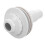 2Pcs Easy Install Swimming Pool Return Jet with Massage Function White 3