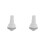 2Pcs Easy Install Swimming Pool Return Jet with Massage Function White 8