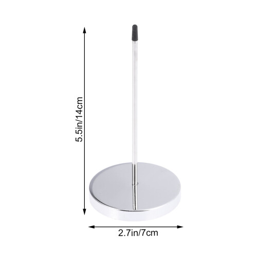4Pcs Metal Needle Holder Organizer For Office Restaurant Silver 1