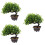 3 Pezzi Bonsai Artificiale Piccolo Da Per Mobile Tv Decorazione 7