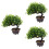 3 Pezzi Bonsai Artificiale Piccolo Da Per Mobile Tv Decorazione 6