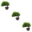 3 Pezzi Bonsai Artificiale Piccolo Da Per Mobile Tv Decorazione 9