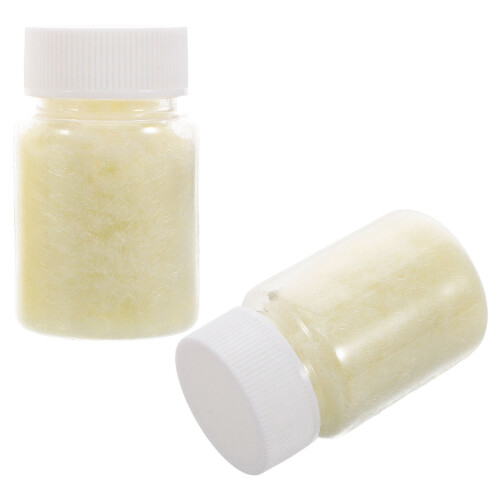 Flocking Powder for Squeeze Toy Craft Light Yellow 3mm