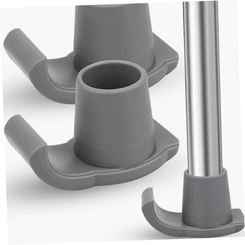 Walker Ski Glides Heavy Duty 2 Pack Small Size Replacement Feet Cushions For Walking Frames Stability And Shockproof 2
