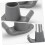 Walker Ski Glides Heavy Duty 2 Pack Small Size Replacement Feet Cushions For Walking Frames Stability And Shockproof 2