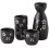 Traditional Sake Set, Ceramic Sake Set With 4 Cups, Japanese Ceramic Sake Set, Small Tableware Set 1