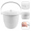unisex plastic chamber pot with lid for household use 3