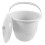 unisex plastic chamber pot with lid for household use 2