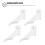 40Sets Plastic Lamp Bevestigingsclips Voor Plafondlampen Wit 9
