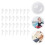 40Sets Plastic Lamp Bevestigingsclips Voor Plafondlampen Wit 6