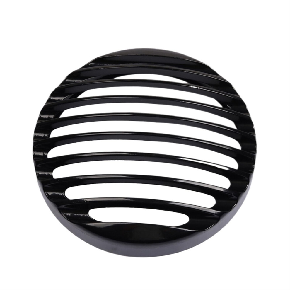 Motorcycle Headlight Guard Grille Cover For Harley-Davidson Xl883 Xl1200 Dyna Softail Black 9084446543049
