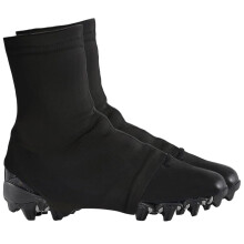 Football Cleat Covers 1 Pair Elastic Non-Slip Spats Sand-Guard For Hockey Soccer Baseball Black