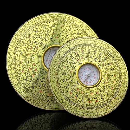 Duurzaam Gouden Alloy Compass Met Retro Ontwerp 2