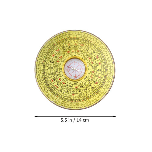 Duurzaam Gouden Alloy Compass Met Retro Ontwerp 1