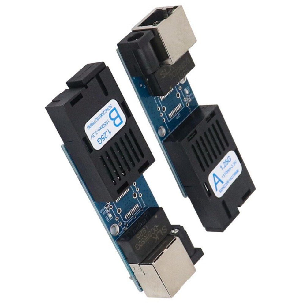 Gigabit Fiber Optical Media Converter - 1 Rj45 Gigabit Ethernet Port To Fiber, 1000 Mbps 9354506457624