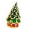 Elegant Green Ornament Container Unique Christmas Tree Rings Box 1