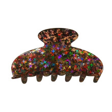 Hair Claw Clip for Christmas Reindeer Large Catch Hair-A20313