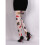 Women's Silk Tights with Christmas Tree Patterns Holiday-color 5