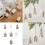 Holiday Themed Ceramic Decoration Charm Tree Ornament for-A 3