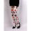 Women's Silk Tights with Christmas Tree Patterns Holiday-color 4