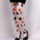 Women's Silk Tights with Christmas Tree Patterns Holiday-color 7