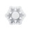1/4x Home Decors Snowflake Candlestick Resin Casting Mold-2 1