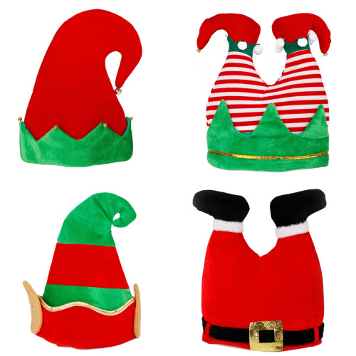Unique Elf Pants Hat Santa Pants Hat for Christmas-D 1