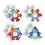 1/4x Home Decors Snowflake Candlestick Resin Casting Mold-2 5