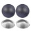 2PCS Speaker Dust Cap Cover Protector for Woofer-Black 55x13mm 2