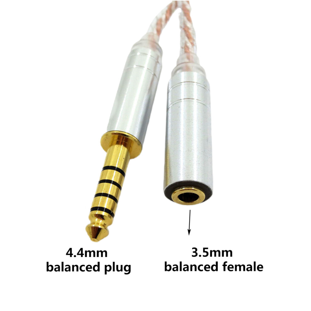 Male Audio Adapter Cable 4.4Mm To 2.5Mm Balance-Bundle 3 7704000043656