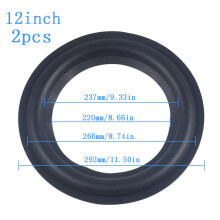 Edge Rings 4/5 /6.5/8/10 inches Rubber Speaker-12 inches