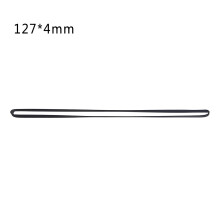 Replaced Turntable Belt Rubber Flat Drive Belt for Record-127mm