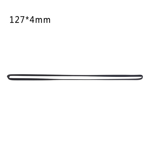 Replaced Turntable Belt Rubber Flat Drive Belt for Record-127mm