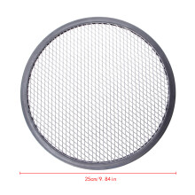 Aluminum Mesh Grill Pizza Screen Round Baking Tray-10 inches