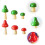 6 Simulation Deko Figuren Diy Mini Ornament 9