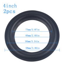 Loudspeaker Repair 2Pcs DIY Speaker Surround Repair-4 inch